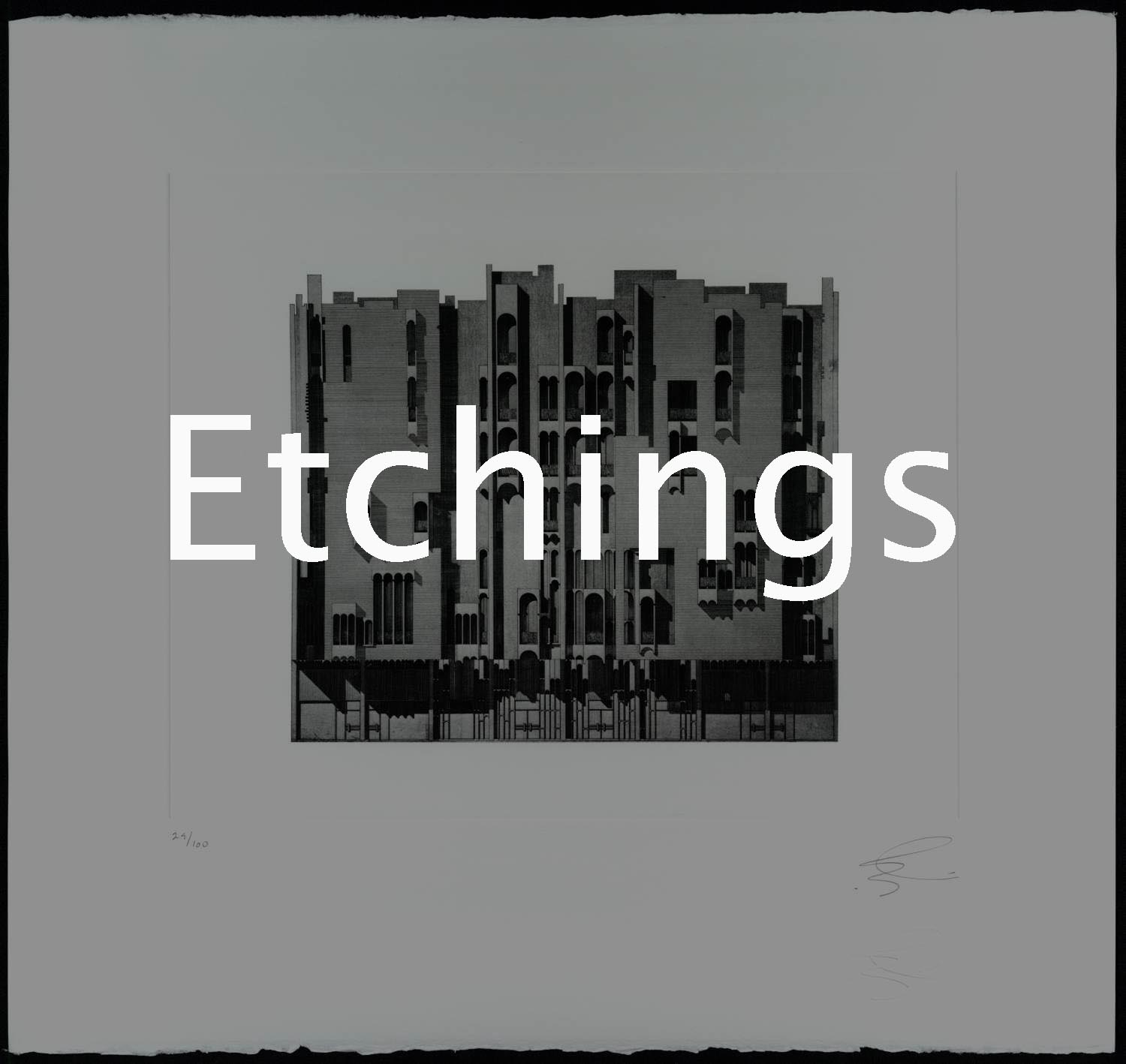 Etchings (Rifat Chadirji Archive)