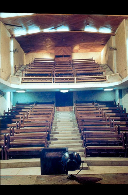 Interior, concert space