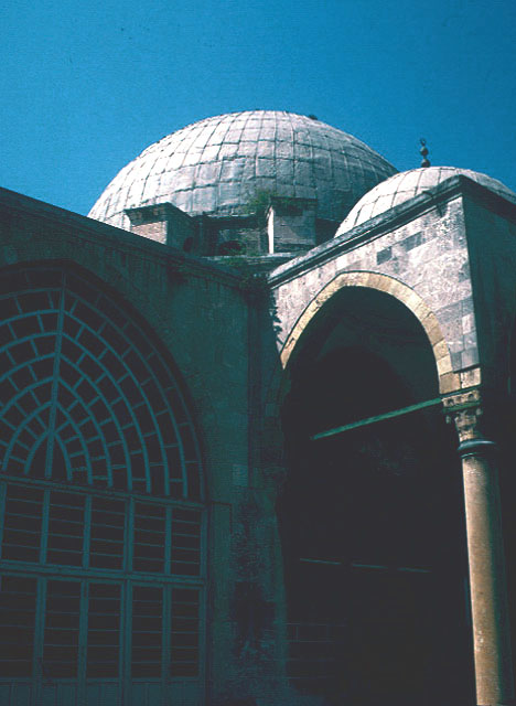Mosque and portico detail