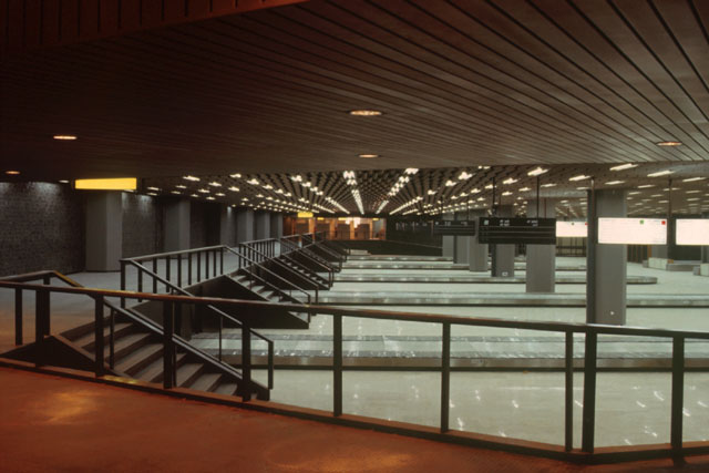 Interior view showing staircases
