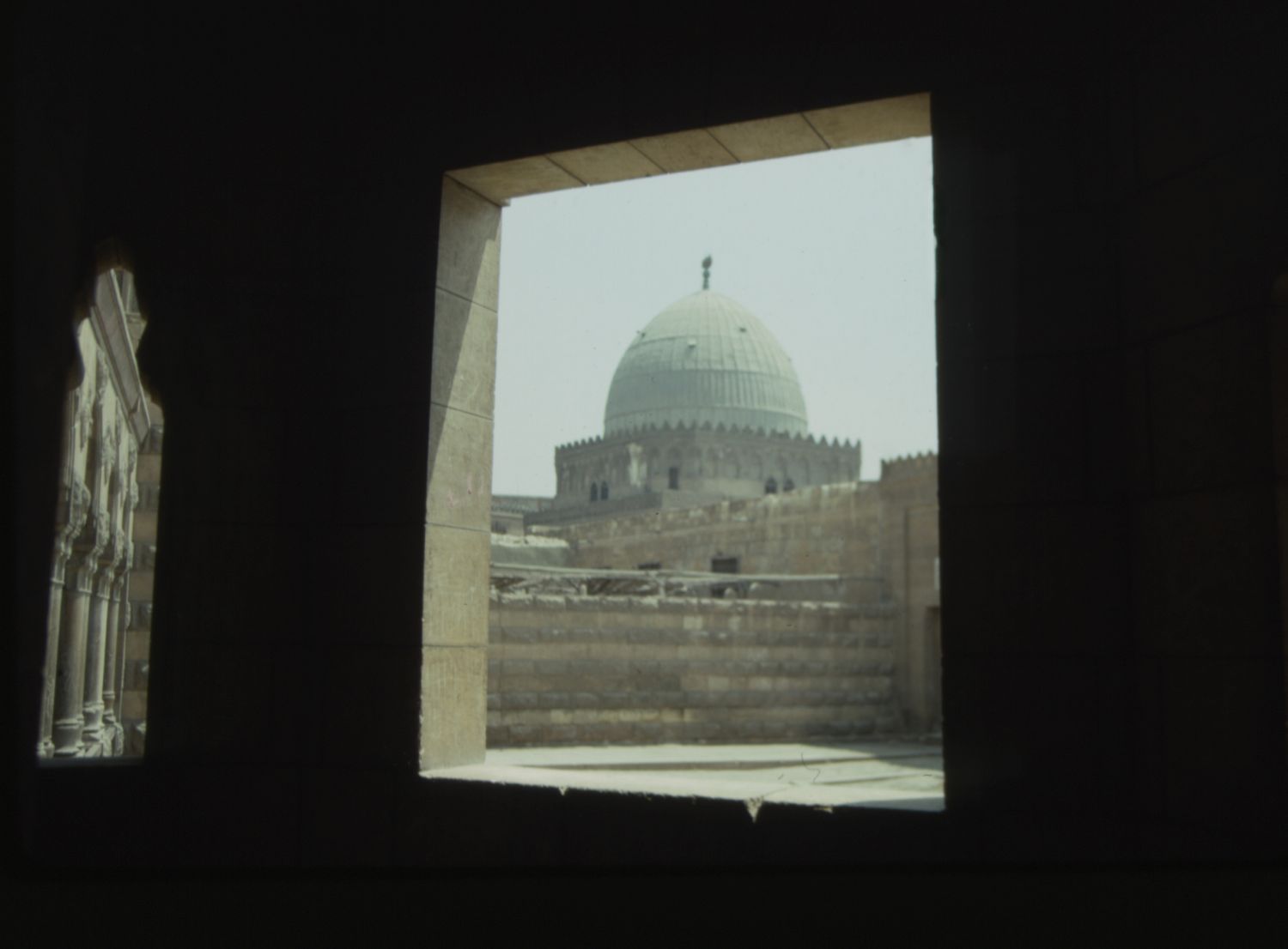 View of dome from Hawsh al-Pasha