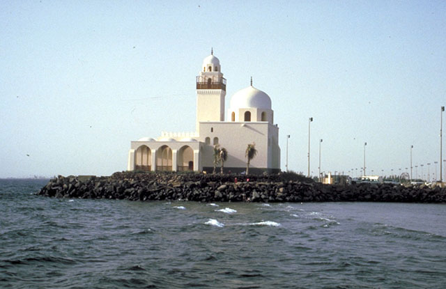 The Island Mosque as seen from accross the harbour