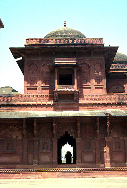 Exterior view of Birbal's house from west