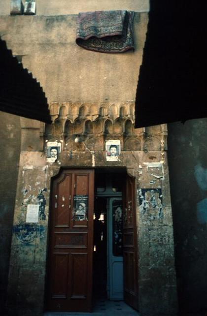 Entrance from Tarbi'ah quarter, southeast façade