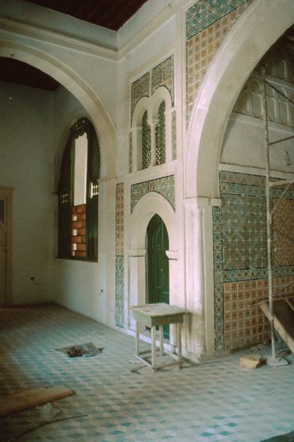 Interior view of Hujrat al-Qabu (vaulted room)