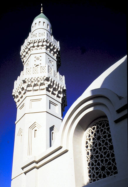 Detail, minaret and secondary dome