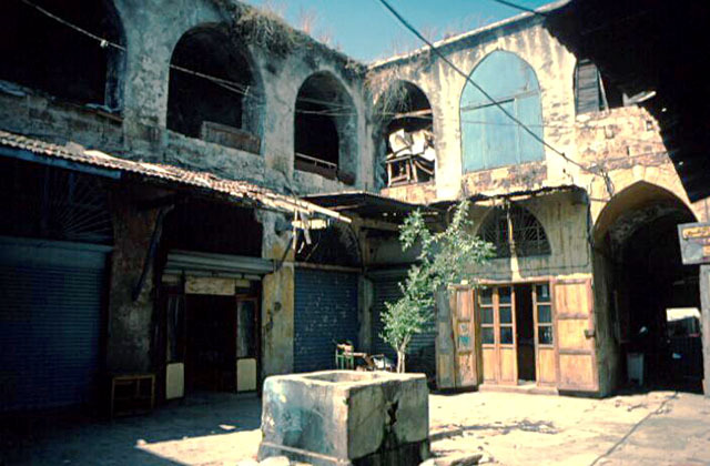 Khan al-Misriyyin - Courtyard