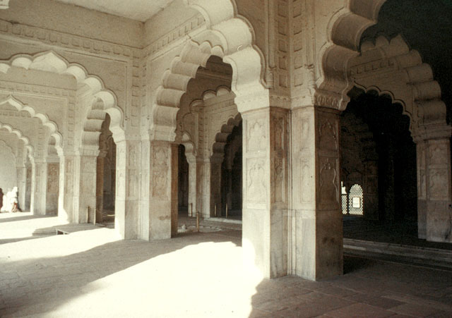 Interior view of Rang Mahal