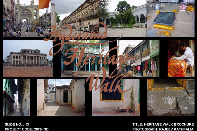 Heritage walk brochure