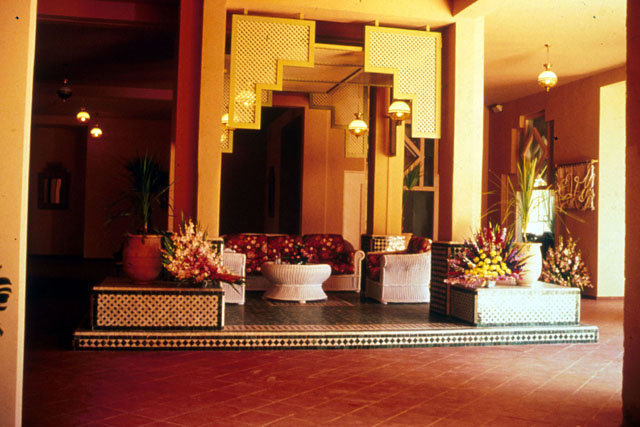 Berbère Palace Hotel - Interior view, showing reception area
