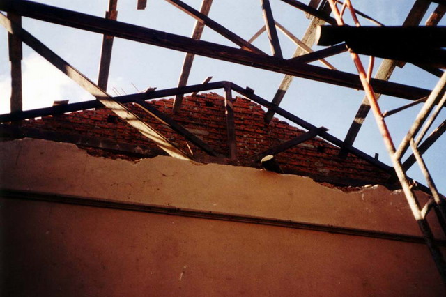 Reconstruction of roof