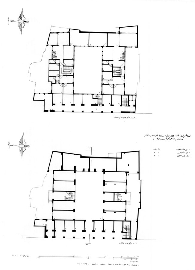 Design drawing: Ground floor and first floor plans no. 45