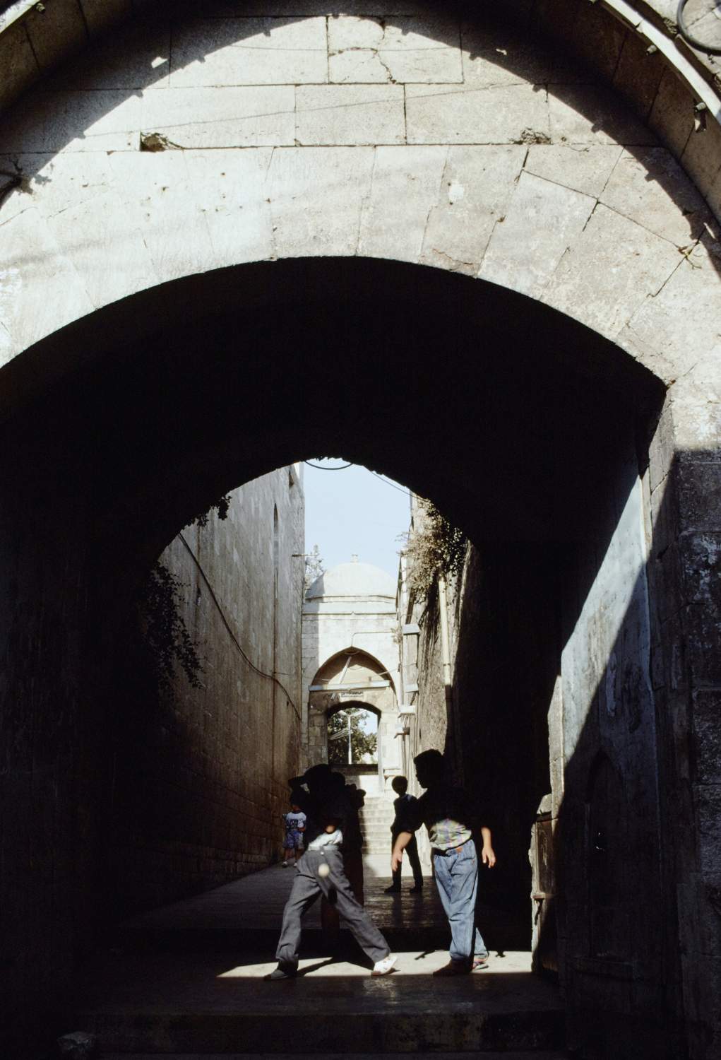 Jami' al-'Adiliyya - Eastward passageway to courtyard.