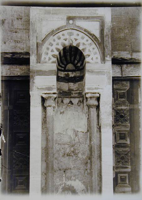 Mihrab in mausoleum