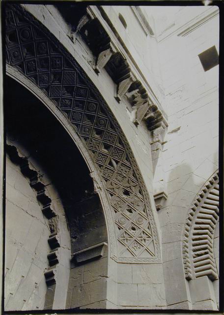 Detail of entrance arch