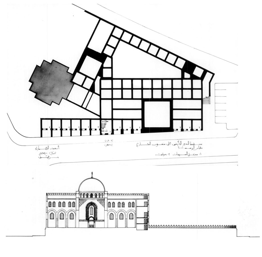 Design drawing:Foundation plan and section
