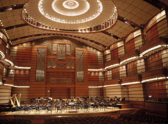 Interior, concert hall