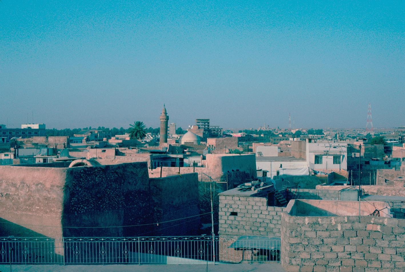 City view from the atop shrine of Imam 'Awn al-Din.