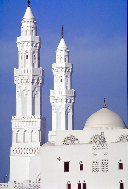 Minarets and the west façade