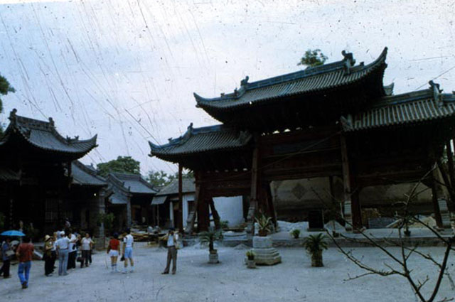 Great Mosque of Xi'an Restoration - Main public plaza