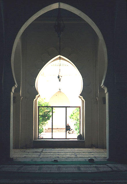 Kutubiyya Courtyard (MEGT) - <p>View from prayer hall into courtyard</p>