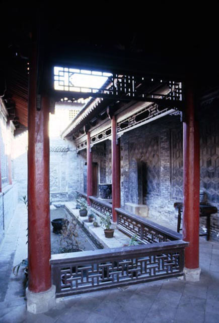 Great Mosque of Xi'an Restoration - Central patio