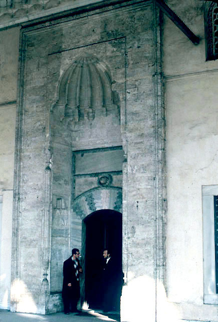 Main portal of the Inner Treasury (Iç Hazine) or the Kiosk of the Conqueror (Fatih Köskü) in the Third Court