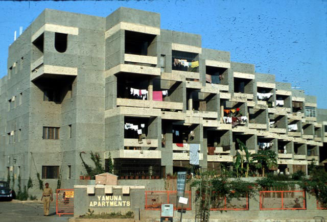 Main view to Yamuna Apartments