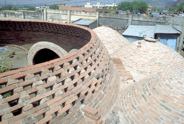 Roof view, domes
