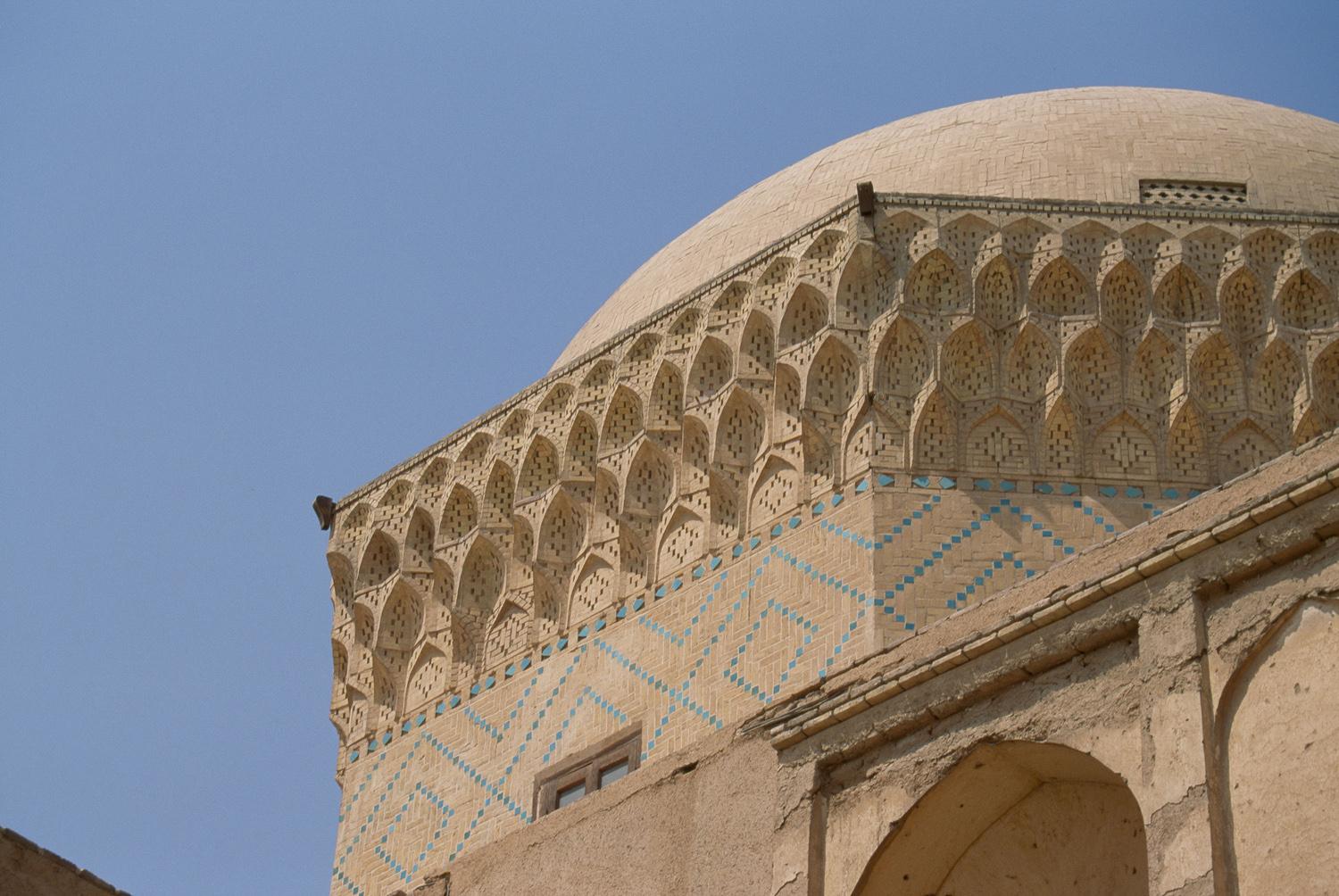 Detail view of the dome