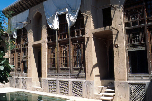 Main courtyard façade