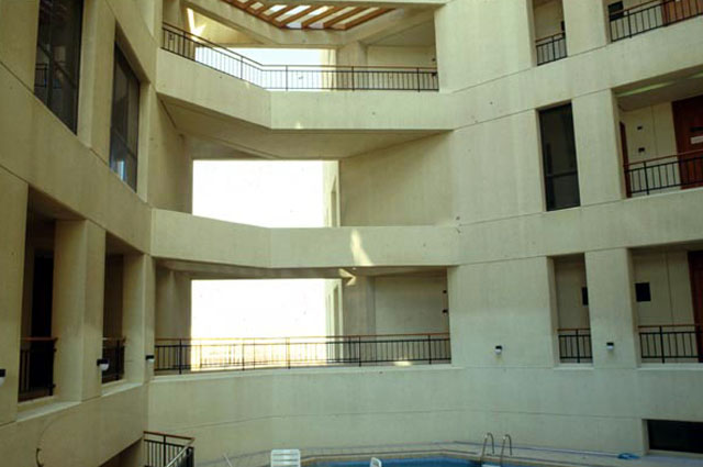 Courtyard, swimming pool