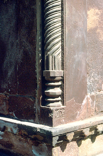 Exterior detail of corner