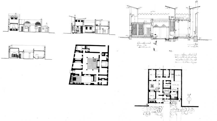Drawings of remodeled house, Z house, 2