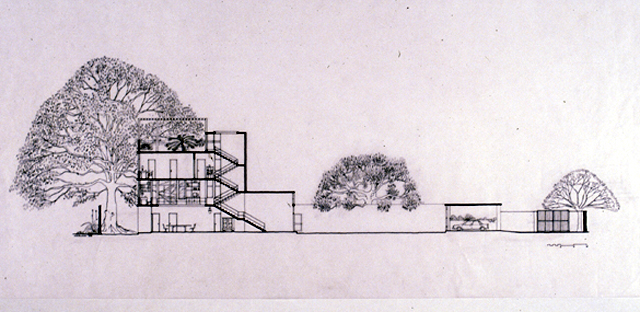 Drawing, section