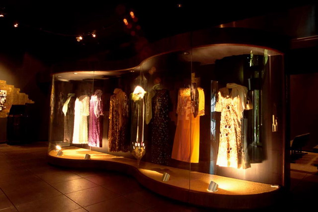 Exhibition hall, costume display