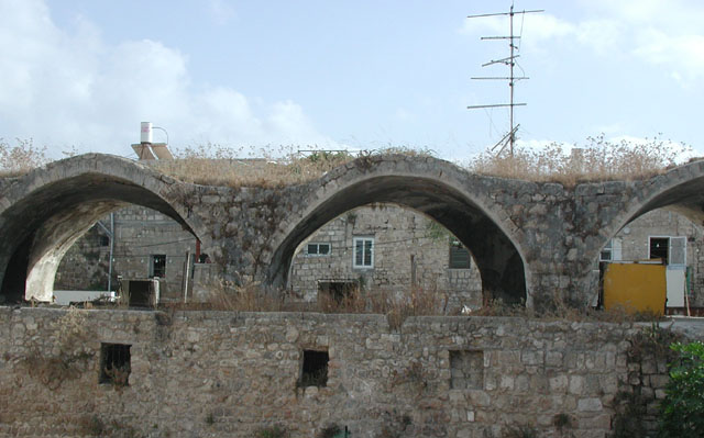 Market's vaults from the north