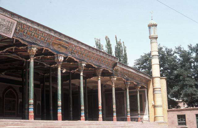 Altun Mosque - Arcaded portico of main prayer hall