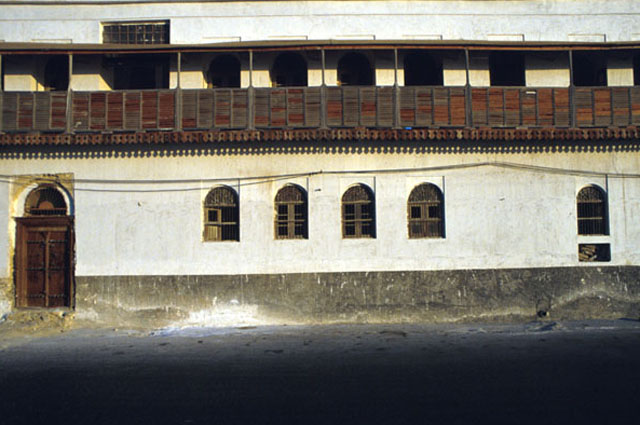 Front façade, after restoration