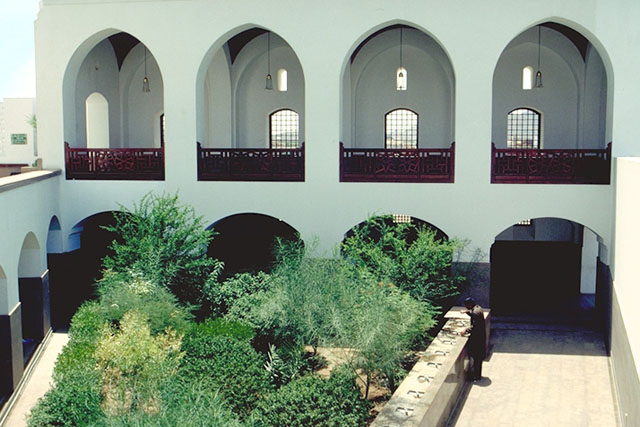 Courtyard and loggia