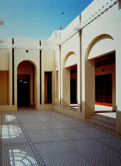Mosque courtyard