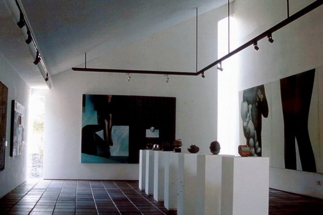 Interior view of gallery