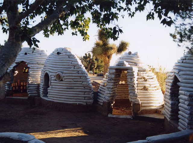 Sandbag Shelters - Prototype village