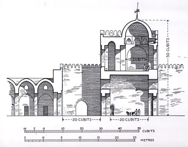 Cross section of inner gate