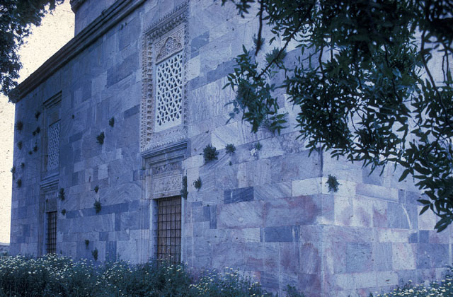 View from southeast showing the qibla wall