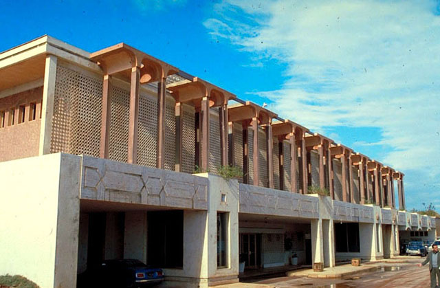 Backayard façade, Embassy of Kuwait