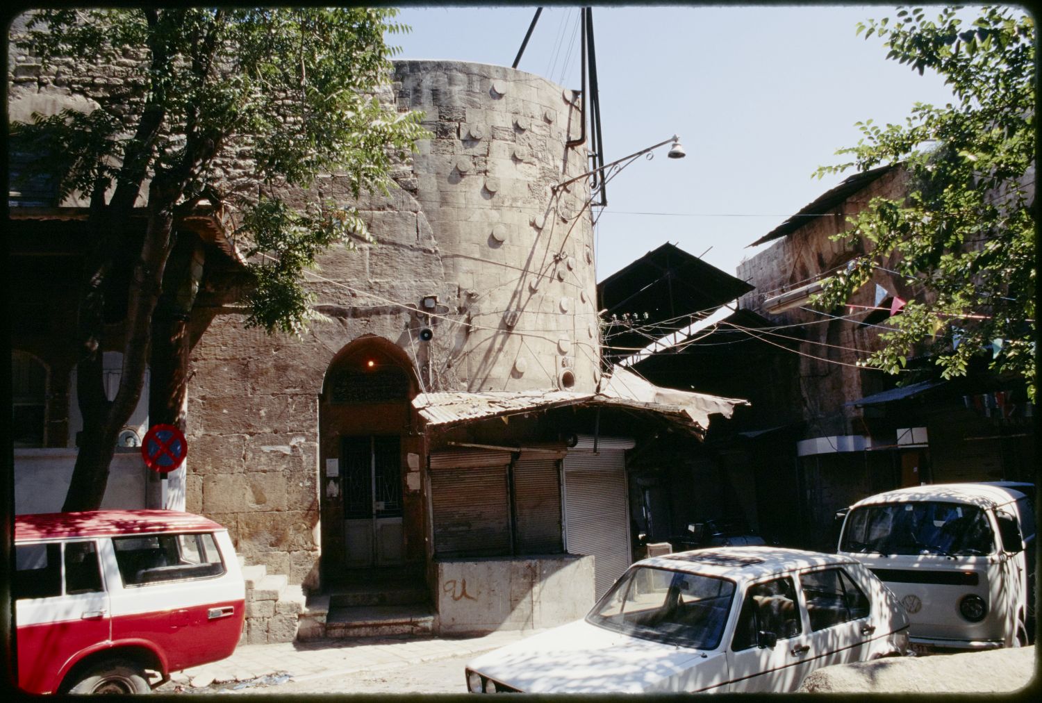 Remnants of city wall near Bab al-Nasr