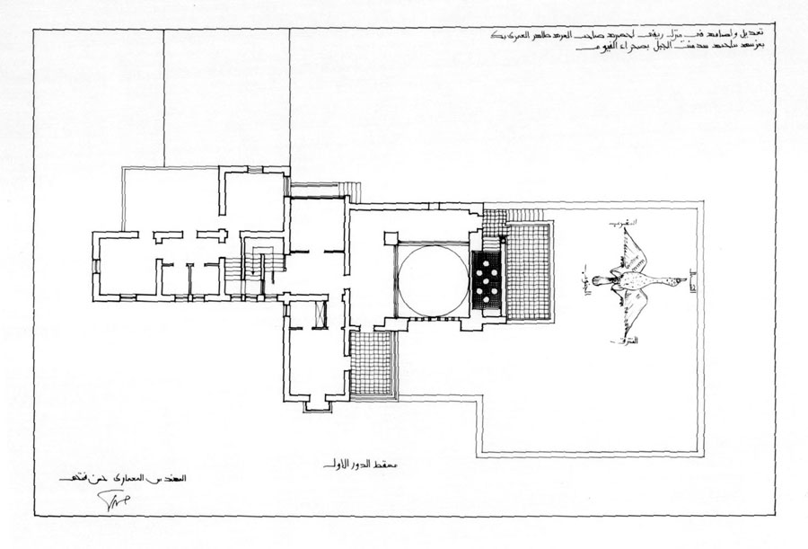 Design drawing: first floor plan