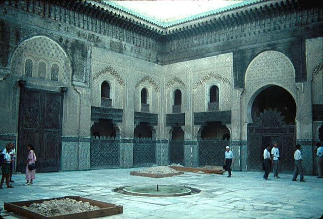 Madrasa al-Bu'inaniya - Courtyard