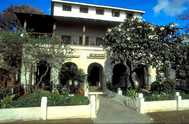 <p>Lamu Museum, a former private residence</p>
